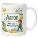 Tasse »Aaron Mein neues Abenteuer beginnt«