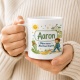 Tasse »Aaron Mein neues Abenteuer beginnt«