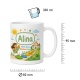 Tasse »Alina Mein neues Abenteuer beginnt«