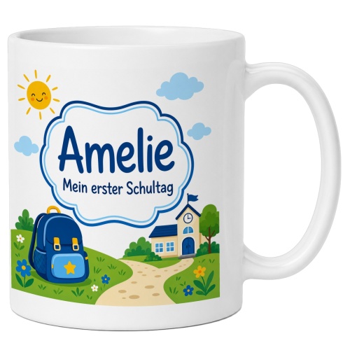 Tasse »Amelie Mein erster Schultag«