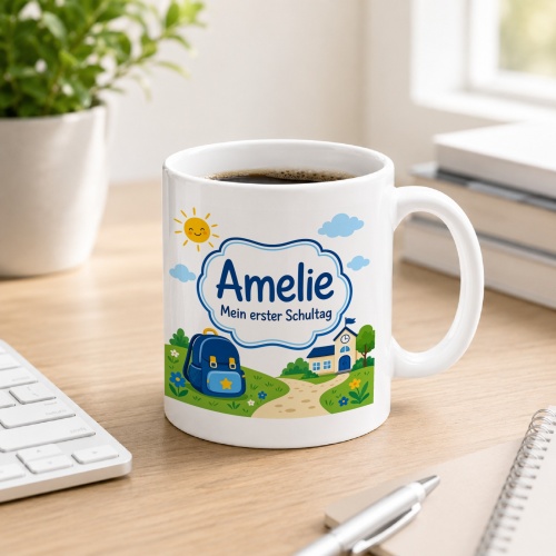 Tasse »Amelie Mein erster Schultag«