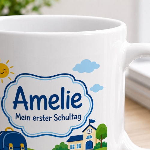 Tasse »Amelie Mein erster Schultag«