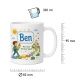 Tasse »Ben Mein neues Abenteuer beginnt«