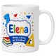 Tasse »Elena Hurra, ich bin ein Schulkind!«