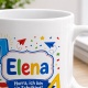 Tasse »Elena Hurra, ich bin ein Schulkind!«