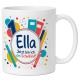 Tasse »Ella Jetzt bin ich ein Schulkind!«