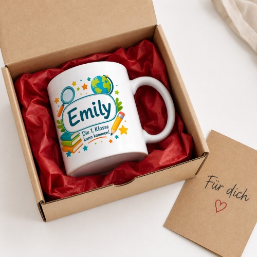 Tasse »Emily Die 1. Klasse kann kommen!«