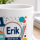 Tasse »1 Erik Jetzt bin ich ein Schulkind!«