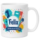 Tasse »Felix Jetzt bin ich ein Schulkind!«