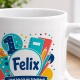 Tasse »Felix Jetzt bin ich ein Schulkind!«