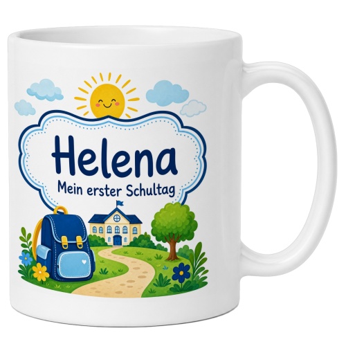 Tasse »Helena Mein erster Schultag«