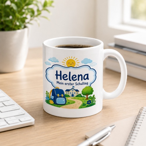 Tasse »Helena Mein erster Schultag«