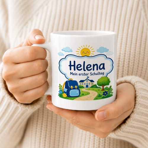 Tasse »Helena Mein erster Schultag«
