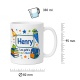 Tasse »Henry Los geht’s in die 1. Klasse!«