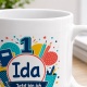 Tasse »1 Ida Jetzt bin ich ein Schulkind!«