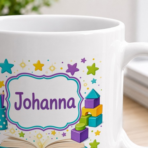 Tasse »Johanna Auf ins Abenteuer Schule!«