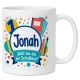 Tasse »Jonah Jetzt bin ich ein Schulkind!«