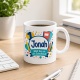 Tasse »Jonah Jetzt bin ich ein Schulkind!«
