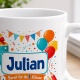 Tasse »Julian Bereit für die 1. Klasse«