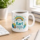 Tasse »Karl Kleine Schritte. Großes Abenteuer.«