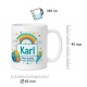 Tasse »Karl Kleine Schritte. Großes Abenteuer.«