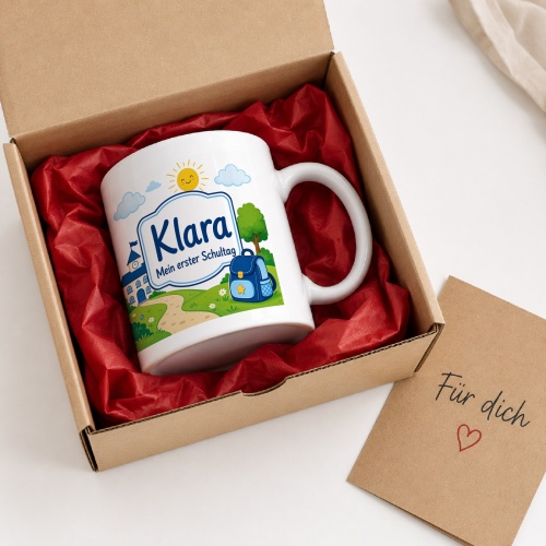 Tasse »Klara Mein erster Schultag«