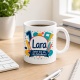Tasse »Lara Jetzt bin ich ein Schulkind!«