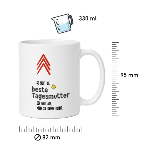 Tasse »So sieht die beste Tagesmutter...«