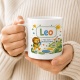 Tasse »Leo Mein neues Abenteuer beginnt«