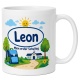 Tasse »Leon Mein erster Schultag«