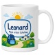 Tasse »Leonard Mein erster Schultag«
