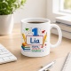 Tasse »Lia Hurra, ich bin ein Schulkind!«