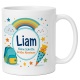 Tasse »Liam Kleine Schritte. Großes Abenteuer.«