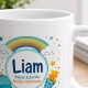 Tasse »Liam Kleine Schritte. Großes Abenteuer.«