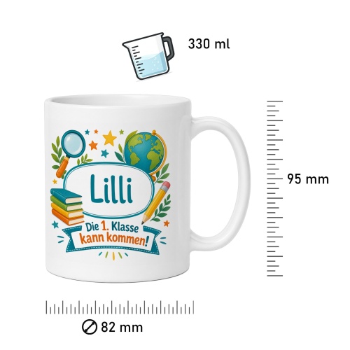 Tasse »Lilli Die 1. Klasse kann kommen!«