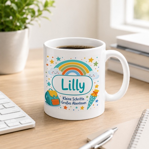 Tasse »Lilly Kleine Schritte. Großes...