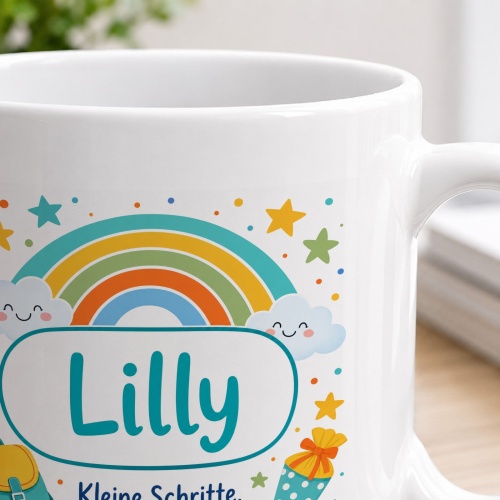 Tasse »Lilly Kleine Schritte. Großes Abenteuer.«