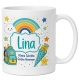 Tasse »Lina Kleine Schritte. Großes Abenteuer.«