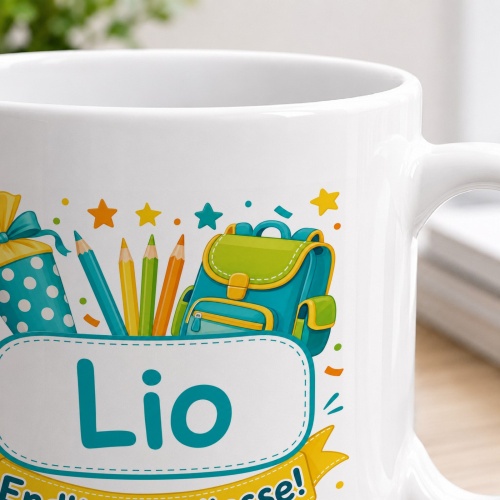 Tasse »Lio Endlich 1. Klasse!«