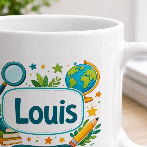 Tasse »Louis Die 1. Klasse kann kommen!«