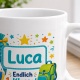 Tasse »Luca Endlich 1. Klasse!«