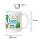 Tasse »Luca Endlich 1. Klasse!«