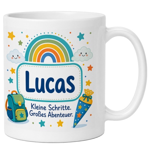 Tasse »Lucas Kleine Schritte. Großes...
