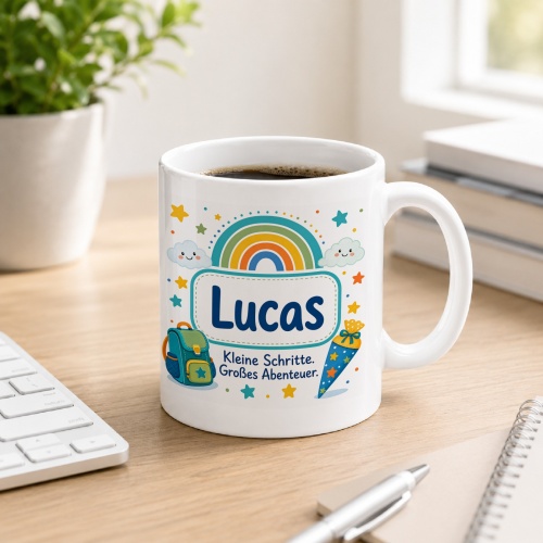 Tasse »Lucas Kleine Schritte. Großes...