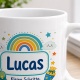 Tasse »Lucas Kleine Schritte. Großes Abenteuer.«