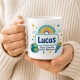 Tasse »Lucas Kleine Schritte. Großes Abenteuer.«