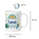 Tasse »Lucas Kleine Schritte. Großes Abenteuer.«