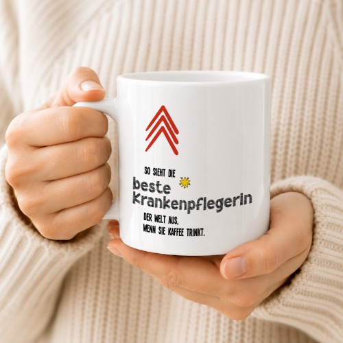 Tasse »So sieht die beste Krankenpflegerin...«