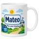 Tasse »Mateo Mein erster Schultag«