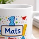 Tasse »Mats Hurra, ich bin ein Schulkind!«